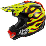 Arai MX-V EVO Flame Yellow ON ORDER